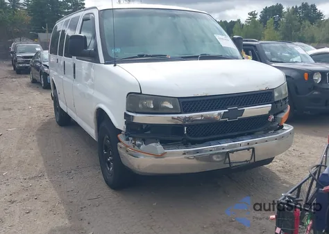 2007 Chevrolet Express Ls из США, поврежденный, VIN 1GAHG35U971206748